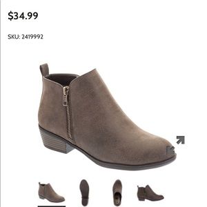 Natural Reflections Brown booties